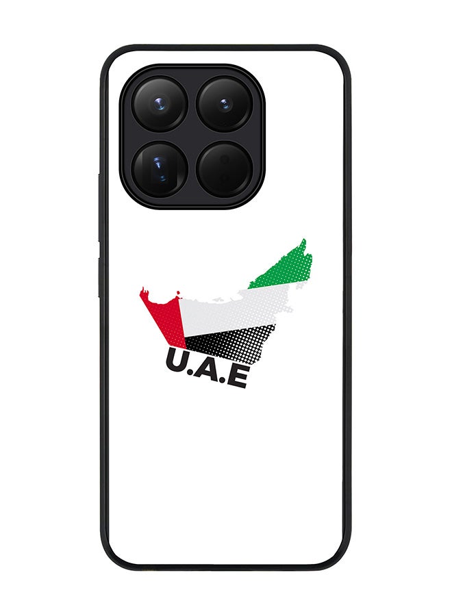 For Xiaomi 15T Case,Slim fit Camera Protection, Shockproof Thin Phone cover  - UAE Map